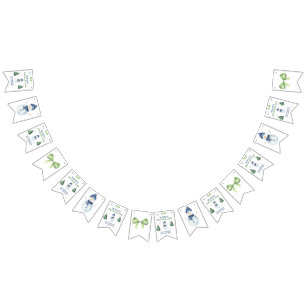 Winter Onederland Snowman 1st Birthday Bunting
