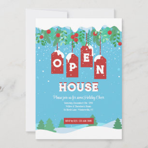 Winter Open House Invitation