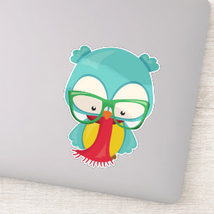 Winter Owl, Hipster Owl, Owl With Glasses, Scarf