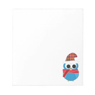 Winter Owl Notepad