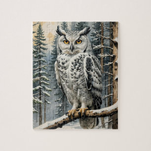 Winter Owl Puzzle