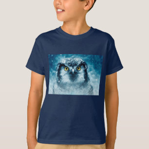 winter owl T-shirt