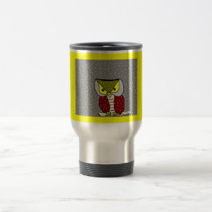 " Winter Owl " Travel Mug... Travel Mug