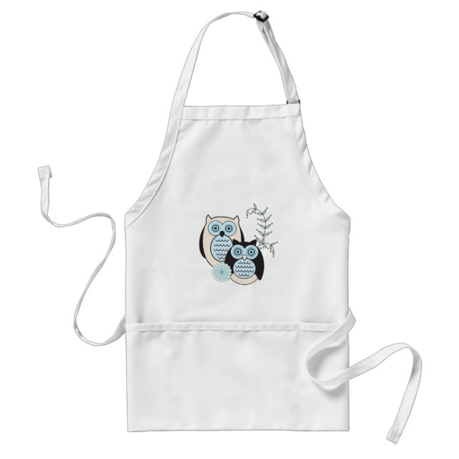 Winter Owls Apron (Front)