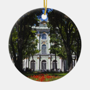 Winter Palace, Hermitage Museum, exterior Ceramic Tree Decoration