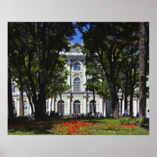 Winter Palace, Hermitage Museum, exterior Poster