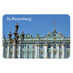 Winter palace in St.Petersburg, Russia Magnet