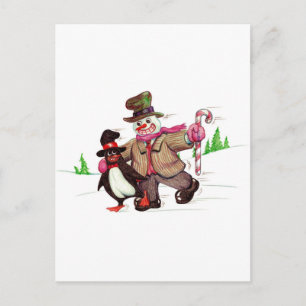 Winter Pals Postcard