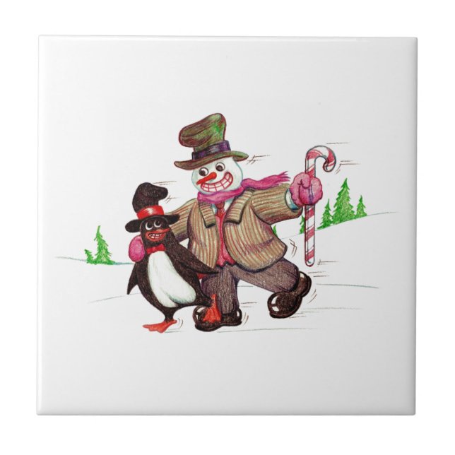 Winter Pals Tile (Front)