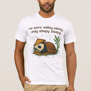 Winter Panda sleeping T-Shirt