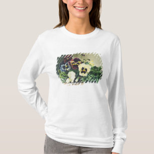Winter Pansies, 1884 T-Shirt