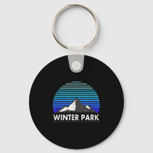 Winter Park Colorado Bluebird Mountain  Key Ring