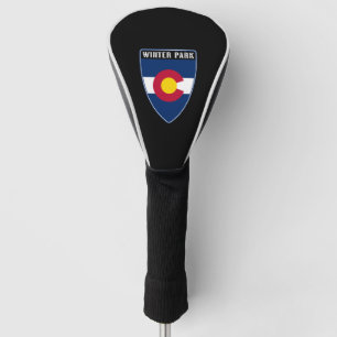 Winter Park Colorado Shield Golf Head Cover