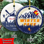 Winter Park Colorado Vintage Ski Souvenirs 80s Ceramic Tree Decoration<br><div class="desc">Winter Park Colorado Mountain souvenir Skiing Design. Winter Park Colorado Flag. This design makes a great Christmas or Birthday gift for fans of Winter Park mountain. The retro vintage design is a perfect gift for skiing lovers in the Colorado mountains. - "Modify the design according to your own preferences. You...</div>