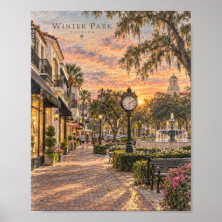Winter Park Florida Poster #090