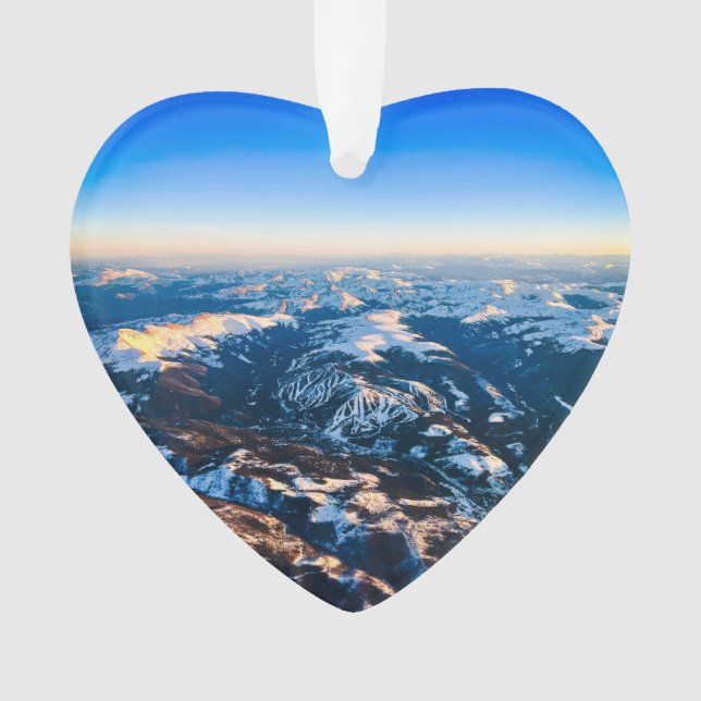 Winter Park Heart Ornament (Front)