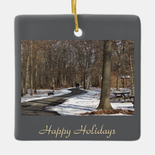 Winter Park Trail Ornament (Front)