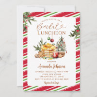 Winter Party Bridal Luncheon Pancake & Cocoa