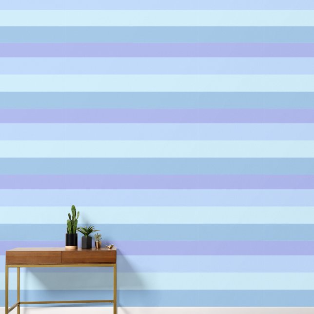 Winter pastel colour scheme wallpaper (Hallway)