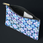 Winter patchwork star accessory pouch<br><div class="desc">Winter patchwork star</div>