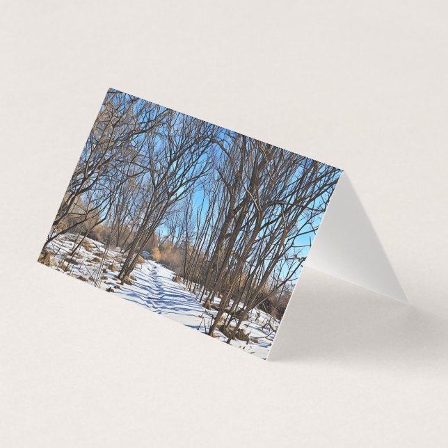 Winter Pathway - Text (Front)