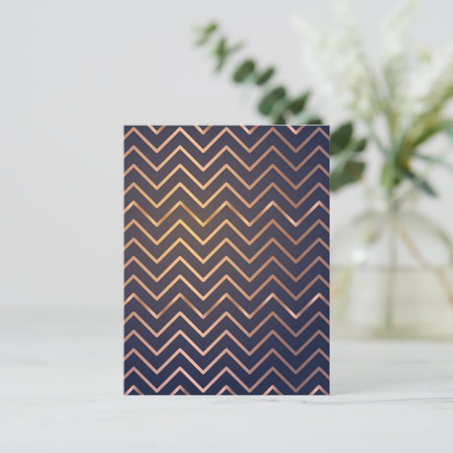 Winter Pattern 11 Postcard (Standing Front)