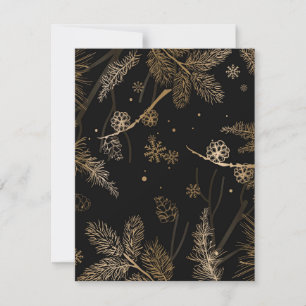 Winter Pattern 3 Card