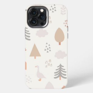 Winter pattern iPhone 13 pro max case
