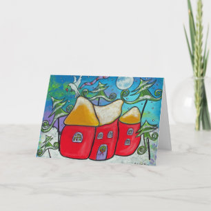 Winter Peace Christmas Card