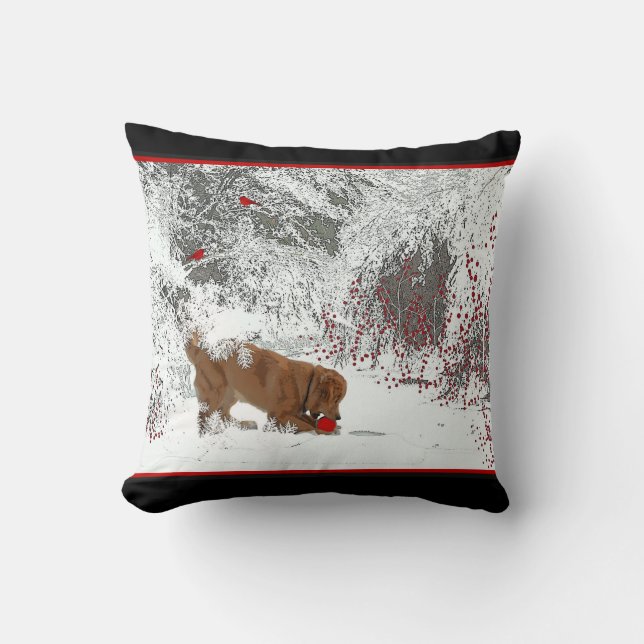 Winter Peace Cushion (Front)