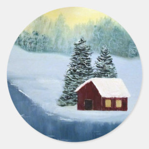 Winter Peace Stickers