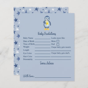 Winter Penguin Baby Shower Predictions And Advice