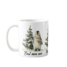 Winter Penguin “Best Mum Ever” Design