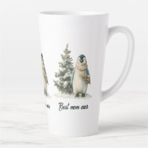 Winter Penguin “Best Mum Ever” Design