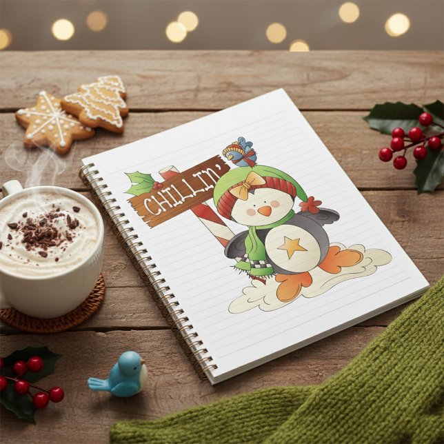 Winter Penguin & Bird Chillin Christmas Holiday  Planner (Creator Uploaded)