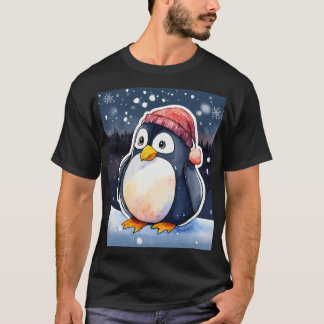 Winter Penguin T-Shirt – Cute & Cosy Cold-Weather