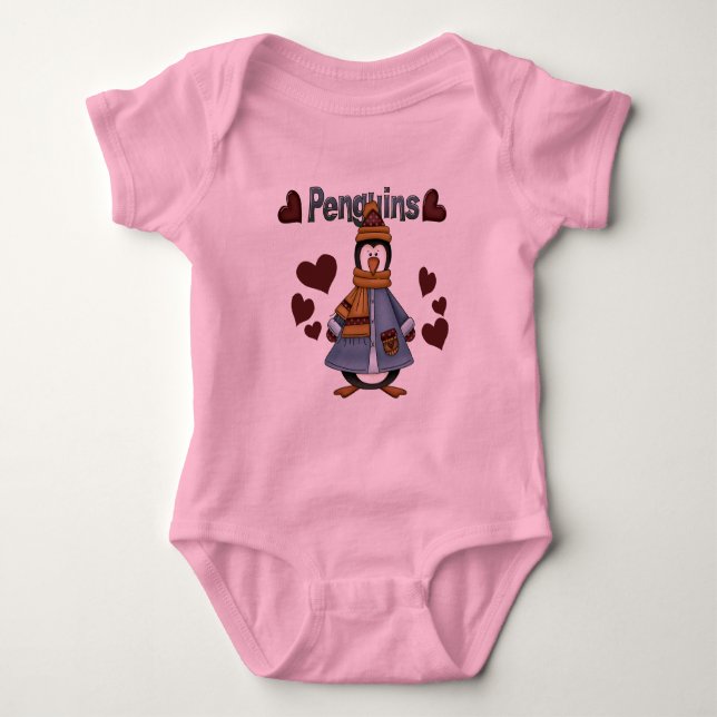 Winter Penguin Tshirts and Gifts (Front)
