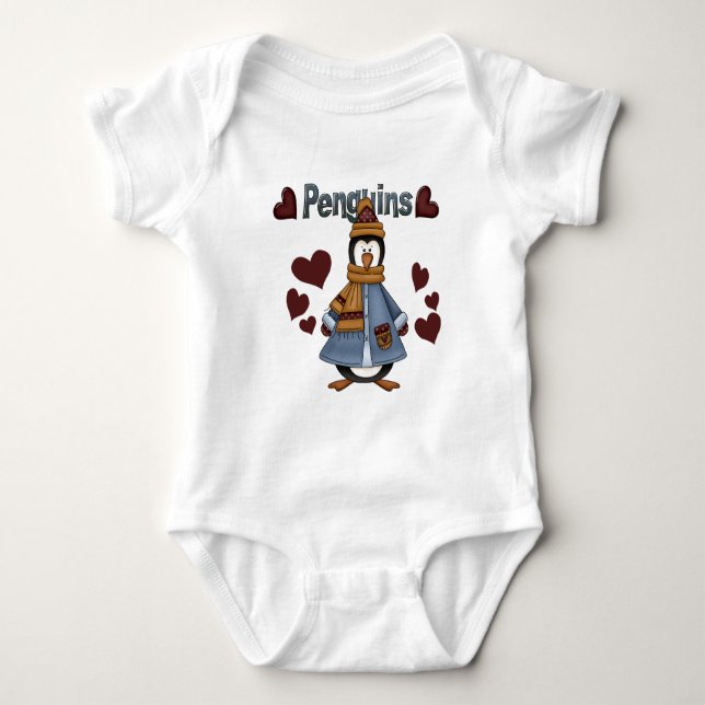 Winter Penguin Tshirts and Gifts (Front)