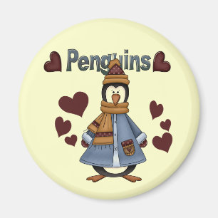 Winter Penguin Tshirts and Gifts Magnet
