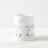 Winter peptide name mug (Center)