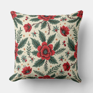 Winter Petals Cushion