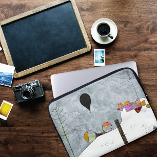 Winter Picture Abstract Paul Klee Laptop Sleeve