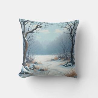 Winter pillow cushion