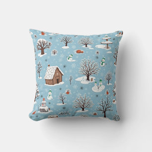 winter pillow cushion
