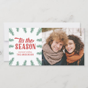 Winter Pine Holiday Card