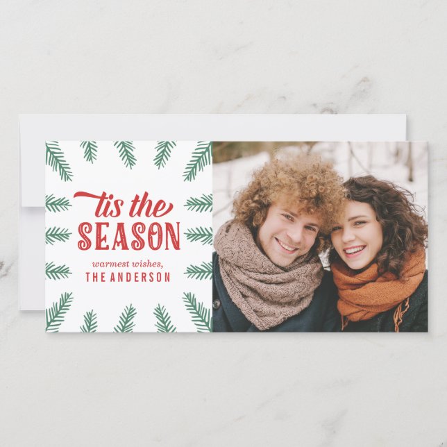 Winter Pine | Holiday Card (Front)