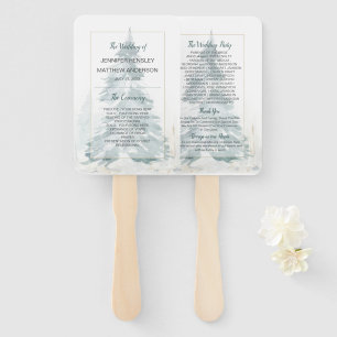 Winter Pine Romance Program Fans