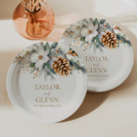 Winter Pine Tree Flower Floral Garden Wedding