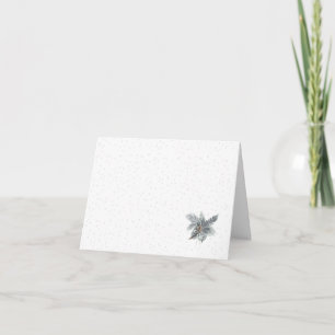 Winter Pinecone Folded Note Card