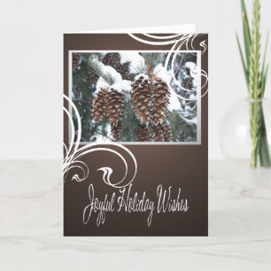 Winter Pines/ Holiday Card
